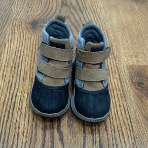 Sorel Kids Boots in Black and Brown